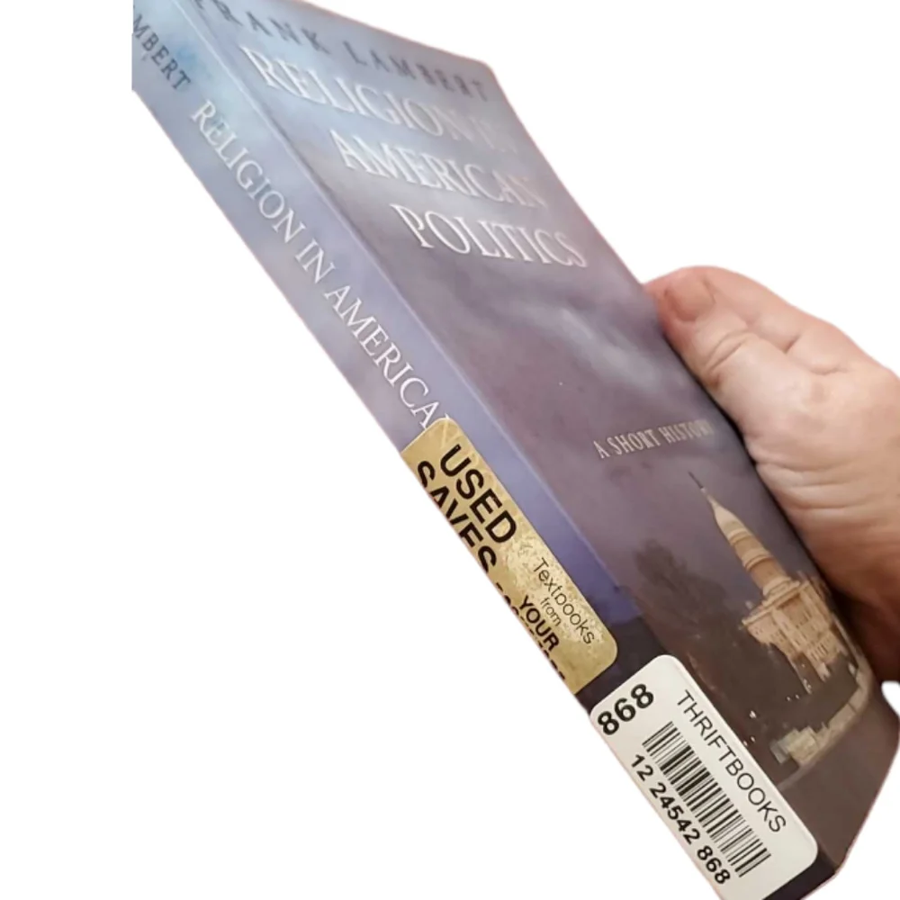 Religion in American Politics Book by Former USA Football Punter Frank Lamber